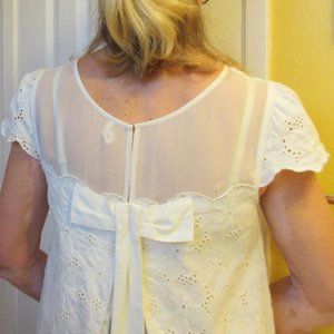 Baby Doll A-Line Cotton Mini Dress